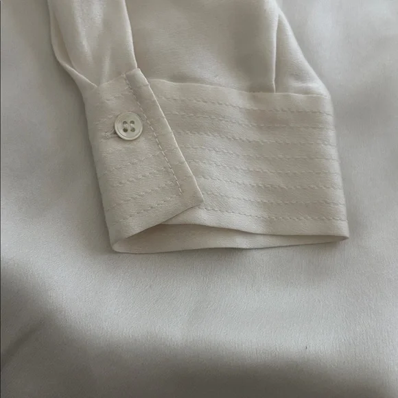 VINCE 100% Silk Long-Sleeve Blouse - Picture 11 of 11